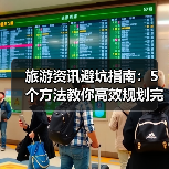 旅游资讯避坑指南:5个方法教你高效规划完 旅游资讯避坑指南:5个方法教你高效规划完
