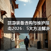 旅游装备选购与维护指南2026:5大方法解决常见问题(图1) 旅游装备选购与维护指南2026:5大方法解决常见问题(图1)