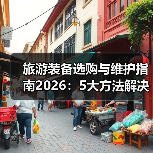旅游装备选购与维护指南2026:5大方法解决常见问题(图4) 旅游装备选购与维护指南2026:5大方法解决常见问题(图4)