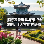 旅游装备选购与维护全攻略：5大实用方法避坑指南
