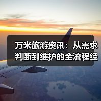 万米旅游资讯：从需求判断到维护的全流程经验（图4）