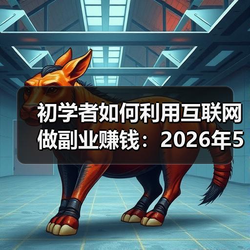 初学者如何利用互联网做副业赚钱:2026 初学者如何利用互联网做副业赚钱:2026
