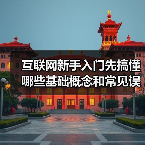 互联网新手入门先搞懂哪些基础概念和常见误区