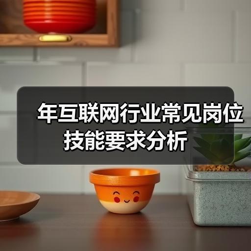 年互联网行业常见岗位技能要求分析