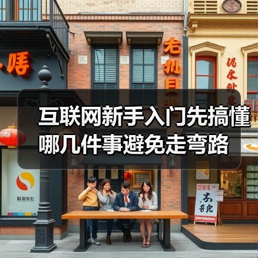 互联网新手入门先搞懂哪几件事避免走弯路