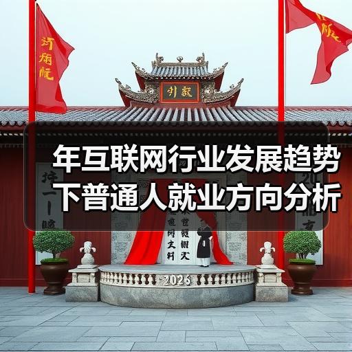 年互联网行业发展趋势下普通人就业方向分析