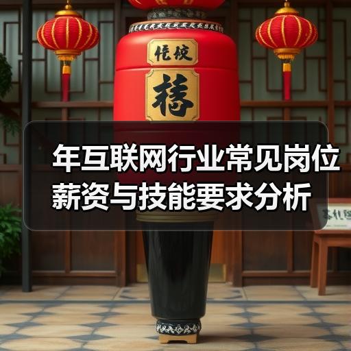 年互联网行业常见岗位薪资与技能要求分析