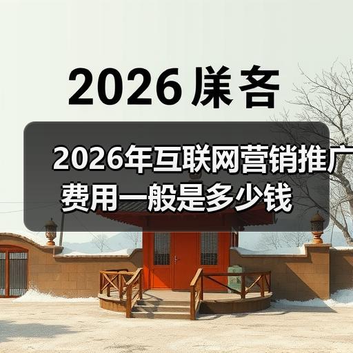 2026年互联网营销推广费用一般是多少钱 2026年互联网营销推广费用一般是多少钱