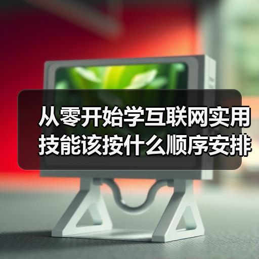 从零开始学互联网实用技能该按什么顺序安排学习计划 从零开始学互联网实用技能该按什么顺序安排学习计划