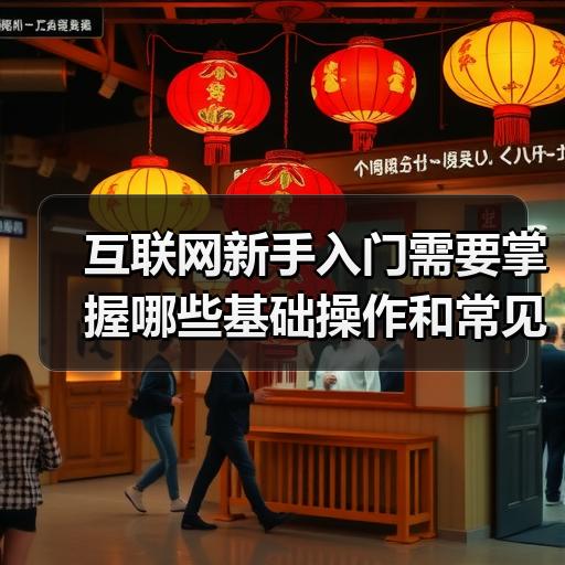 互联网新手入门需要掌握哪些基础操作和常见