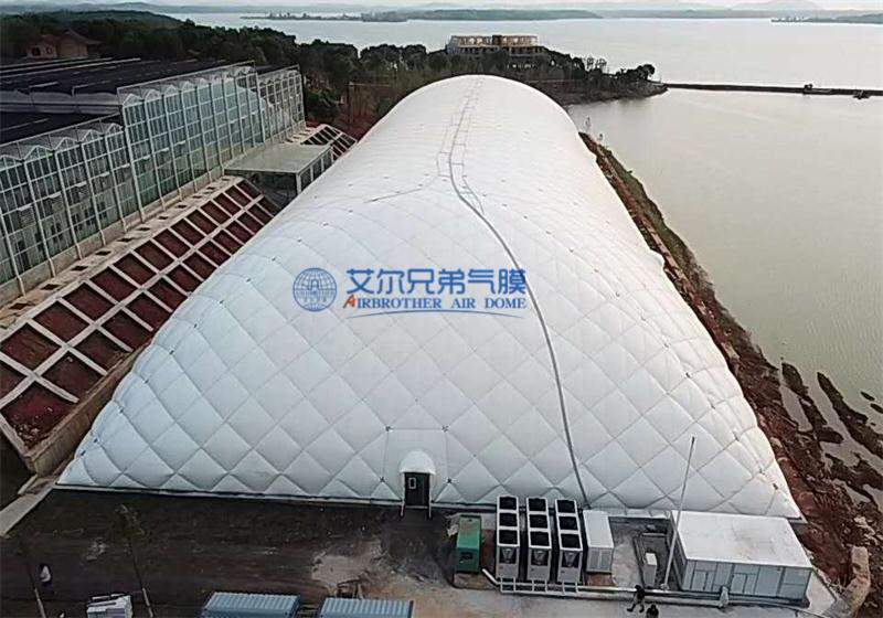 一座气膜建筑7天建成，竟成湖北最大网球地