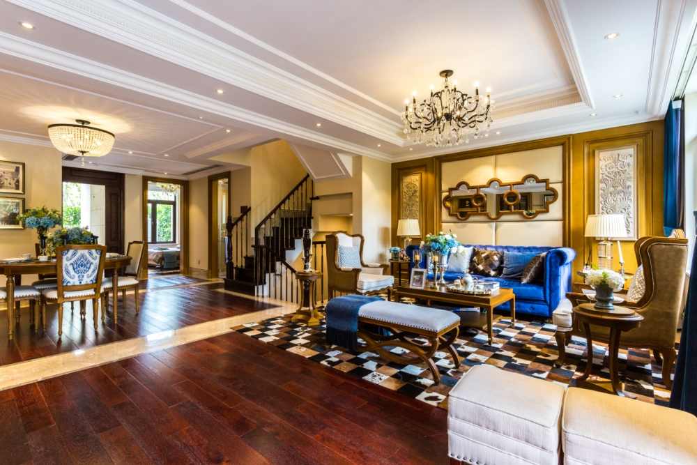 灰色地板竟然这么高级，怪不得明星家都这么设计！